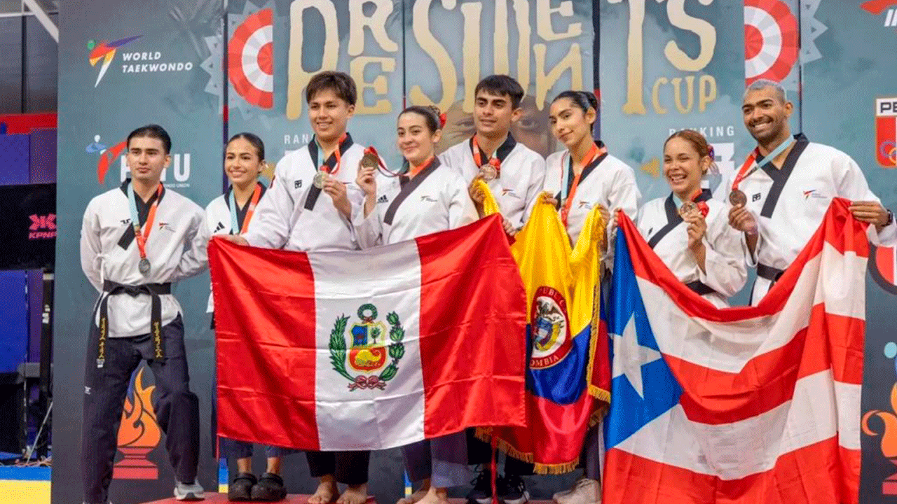 Taekwondo peruano brilla en Londres: Favio Mancilla y Fabiana Varillas suman medallas internacionales