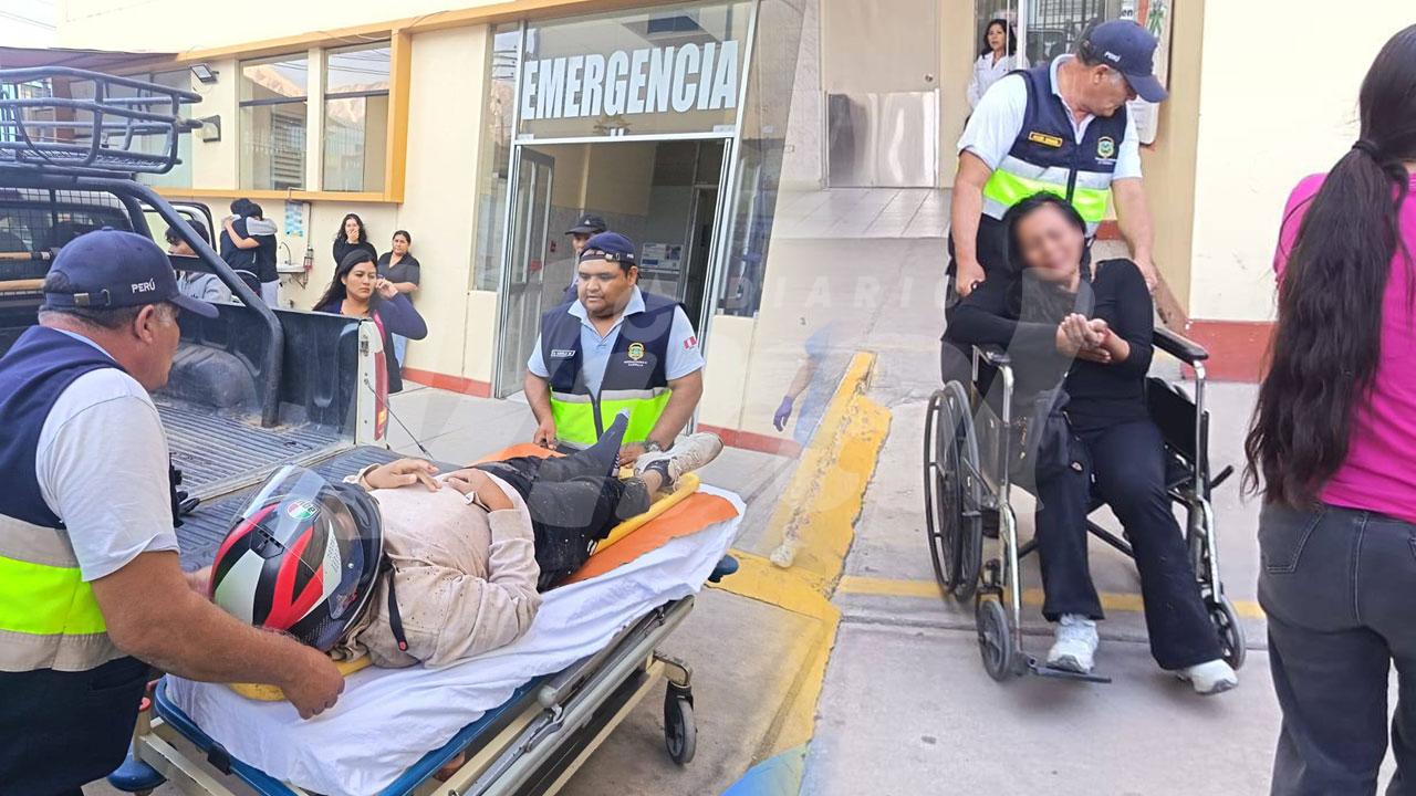 Madre e hijo graves tras choque en Aplao